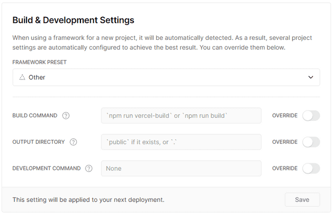 chiwawer build github vercel
