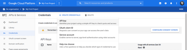 api key geo