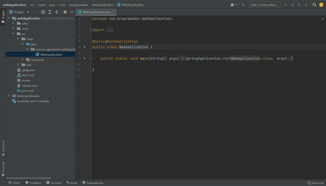 IntelliJ Spring Boot